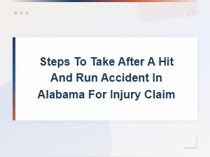 Filing an Injury Claim After a Hit and Run in Alabama